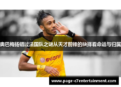 奥巴梅扬错过法国队之谜从天才前锋的抉择看命运与归属 奥巴梅扬错过法国队之谜从天才前锋的抉择看命运与归属